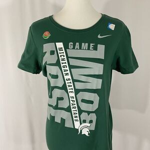 NWT Nike Michigan State Rose Bowl T Shirt